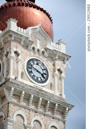 Clock tower of Sultan Abdul Samad building 29912668