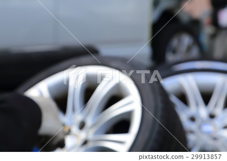 輪胎改變圖像模糊 輪胎改變圖像模糊 29913857