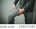 man thigh pain from cramp 29915345