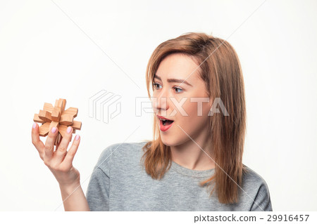 Attractive 24 year old business woman looking 29916457