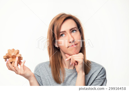 Attractive 24 year old business woman looking Attractive 24 year old business woman looking 29916458