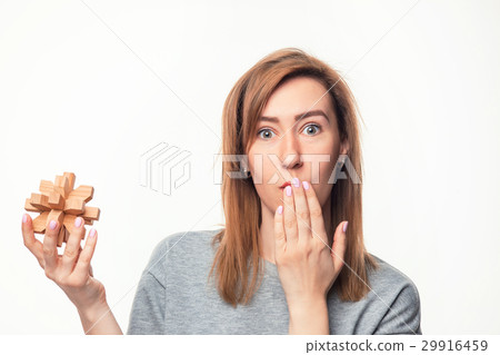 Attractive 24 year old business woman looking 29916459