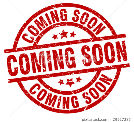 coming soon round red grunge stamp coming soon round red grunge stamp 29917285
