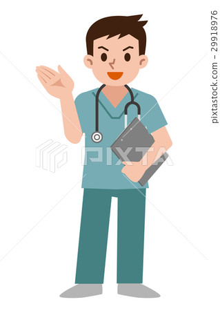 醫生穿著磨砂膏 29918976