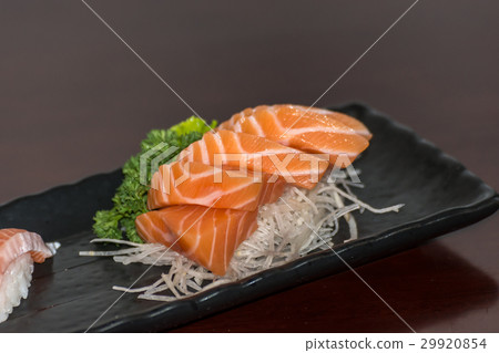 Japanese food sashimi salmon Japanese food sashimi salmon 29920854