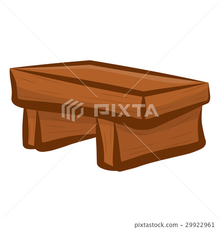 wood Chair isolated illustration 29922961