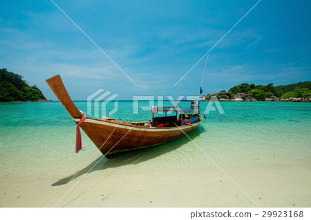 One boat on the sea One boat on the sea 29923168