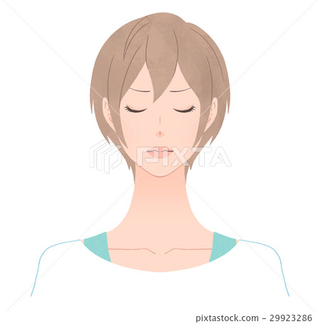 一個閉上眼睛的女人生氣了 一個閉上眼睛的女人生氣了 29923286