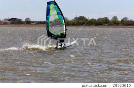 春天Watarase瀨戶Mizutani Yanaka湖板航行 29923610