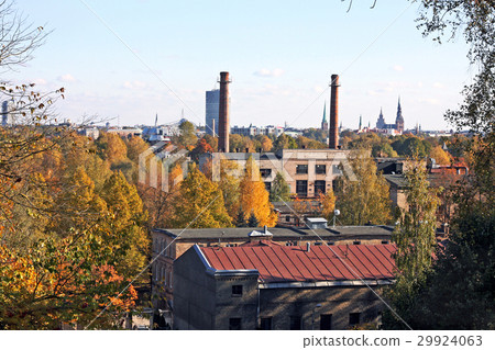 View the city of Riga in Latvia 29924063