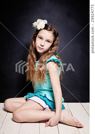 Cute Child Girl. Portrait of Young Teen 29924773