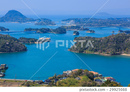 Takanai mountain climbing Amakusa Matsushima view 29925088