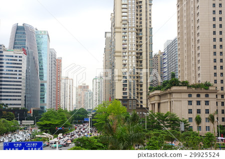 中國廣東省廣州市的城市景觀 29925524