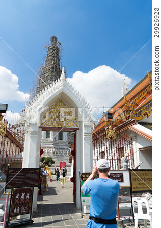 Wat Arun under repair work 8 Wat Arun under repair work 8 29926928