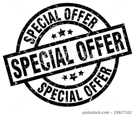 special offer round grunge black stamp 29927102