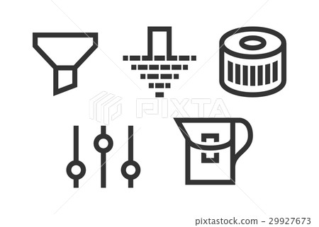 set filter icons set filter icons 29927673