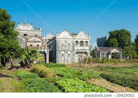 開平廢墟城堡（加拿大村）中國·廣東省沉平市 29929301