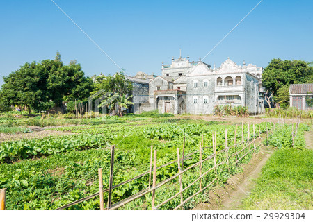 開平廢墟城堡（加拿大村）中國·廣東省沉平市 29929304