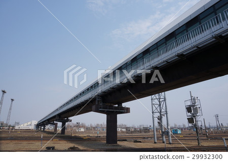 札幌JR平和站的立交橋和札幌貨幣終點站 29932300