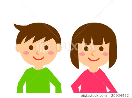 孩子的上半身微笑 孩子的上半身微笑 29934452