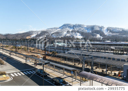 Ski resort seen from Karuizawa station 29935775