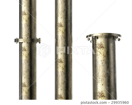 golden pipe with joint 29935960