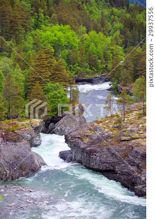 Glacial river, Norway 29937556