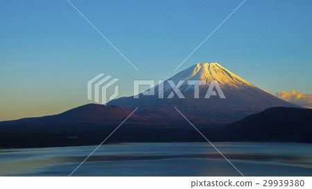 Mt. Fuji at dusk 16: 9 29939380