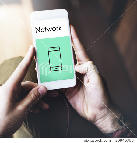 Mobile Phone Telecommunication Social Network Connection Mobile Phone Telecommunication Social Network Connection 29940396