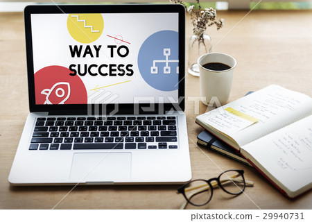 Business Entrepreneurship Plan Success Icons 29940731