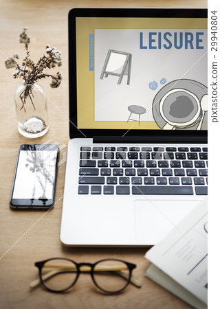 Lifestyle Cafe Relax Leisure Break Lifestyle Cafe Relax Leisure Break 29940804