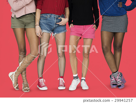 Human Legs Shoes Sneakers Team Togetherness Studio 29941257