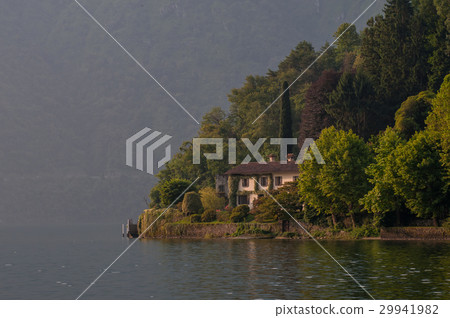 Lake Como - early morning in summer season. 29941982