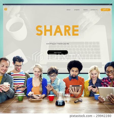 Internet Technology Social Media Concept 29942280