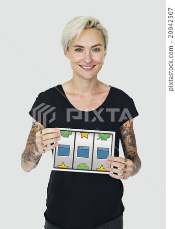 Slot Machine Cloud Envelope Folder Battery 29942507