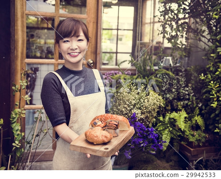 Baker Cafe Dough Flour Pastry Bread Knead 29942533