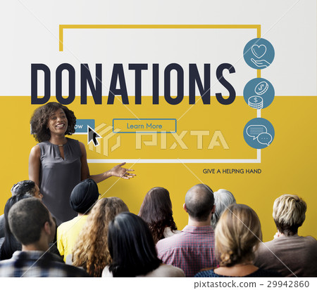 Charity Donation Icons Graphic Concept Charity Donation Icons Graphic Concept 29942860