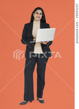 Business Woman Asian Laptop Concept 29944287