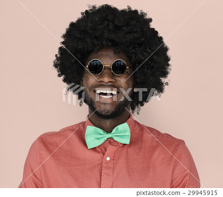 African Descent Man Sunglasses Happy African Descent Man Sunglasses Happy 29945915