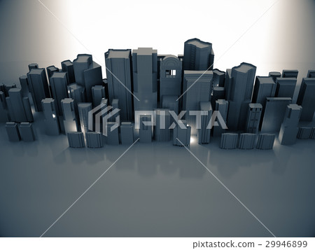 Abstract city for background,dark city,night city. Abstract city for background,dark city,night city. 29946899