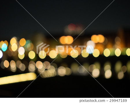 Illumination background of Yokohama Illumination background of Yokohama 29947189
