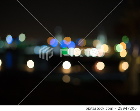Illumination background of Yokohama Illumination background of Yokohama 29947206