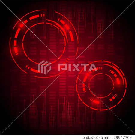 hi-tech geometric abstract in red background hi-tech geometric abstract in red background 29947703