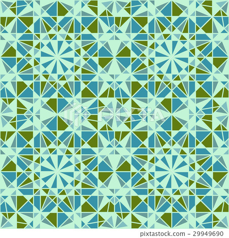Vector Seamless Mosaic Pattern. Vector Seamless Mosaic Pattern. 29949690