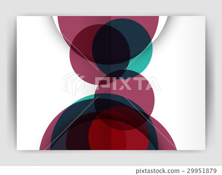 Abstract circles, annual report covers. Modern Abstract circles, annual report covers. Modern 29951879