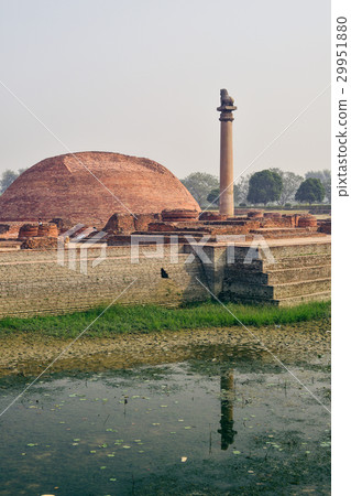 Life of India : Pillars of Ashoka in Vaishali Life of India : Pillars of Ashoka in Vaishali 29951880