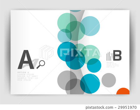 Abstract circles, annual report covers. Modern Abstract circles, annual report covers. Modern 29951970