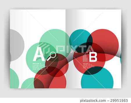 Abstract circles, annual report covers. Modern Abstract circles, annual report covers. Modern 29951983