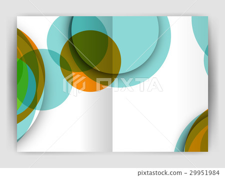 Abstract circles, annual report covers. Modern Abstract circles, annual report covers. Modern 29951984