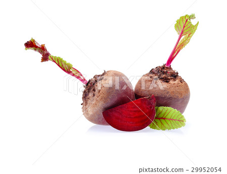 beetroot isolated on white background 29952054
